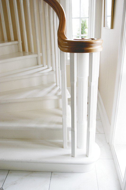 Christiania hvit snegle detalj-4